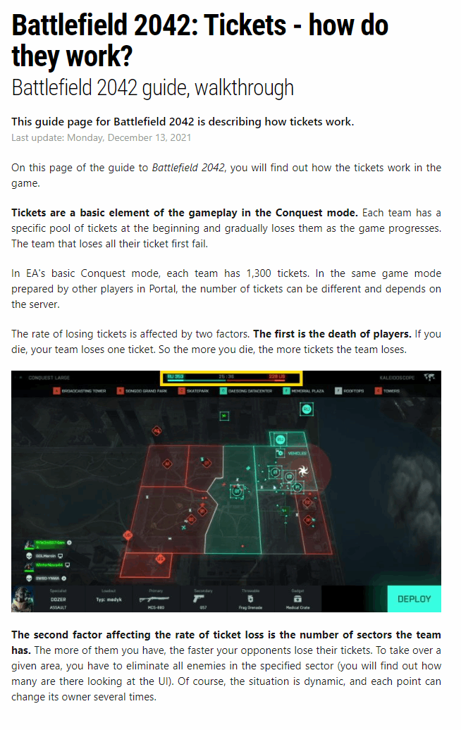 Tickets - how do they work?