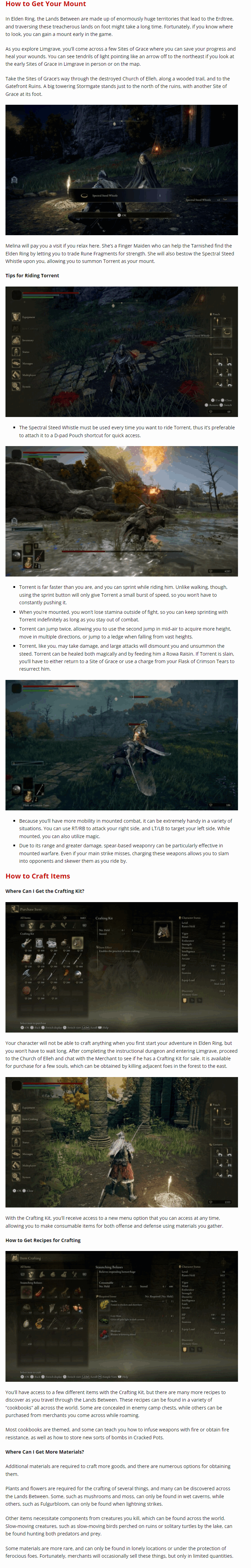 How to Get Your Mount