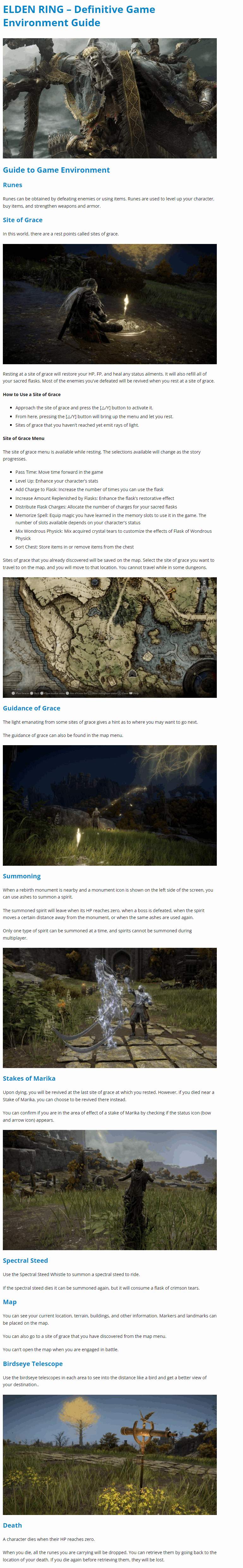 Definitive Game Environment Guide