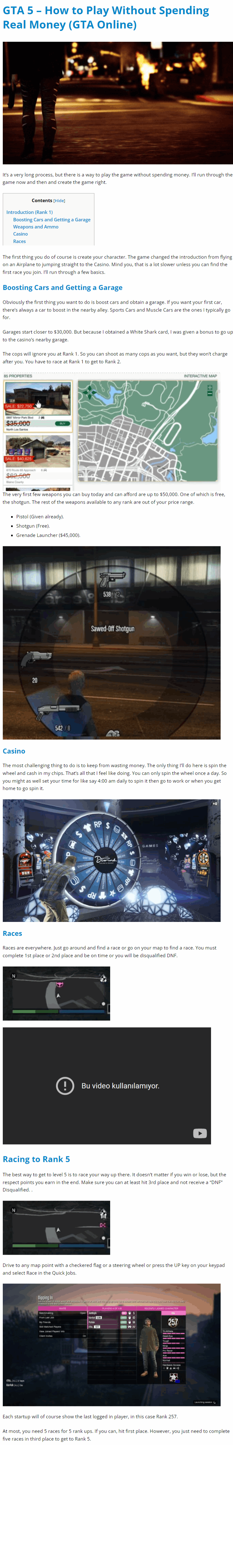 How to Play Without Spending Real Money (GTA Online)