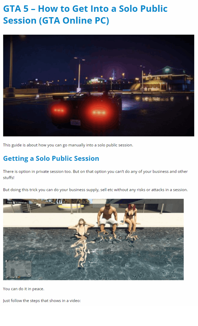 How to Get Into a Solo Public Session (GTA Online PC)