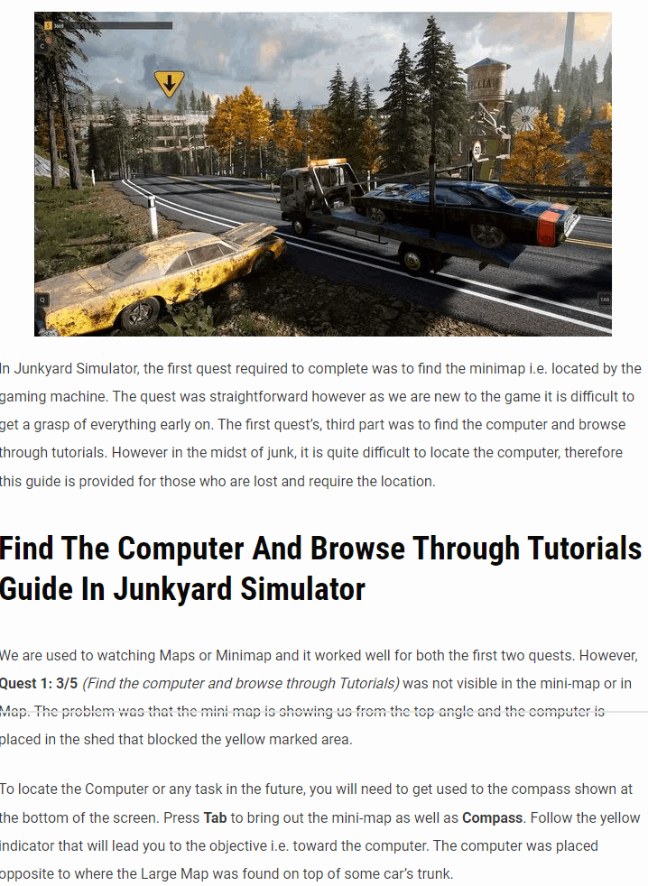 Find The Computer And Browse Through Tutorials