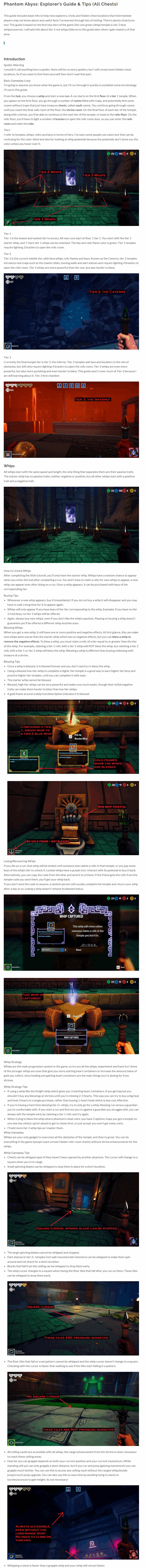 Explorer’s Guide & Tips (All Chests)