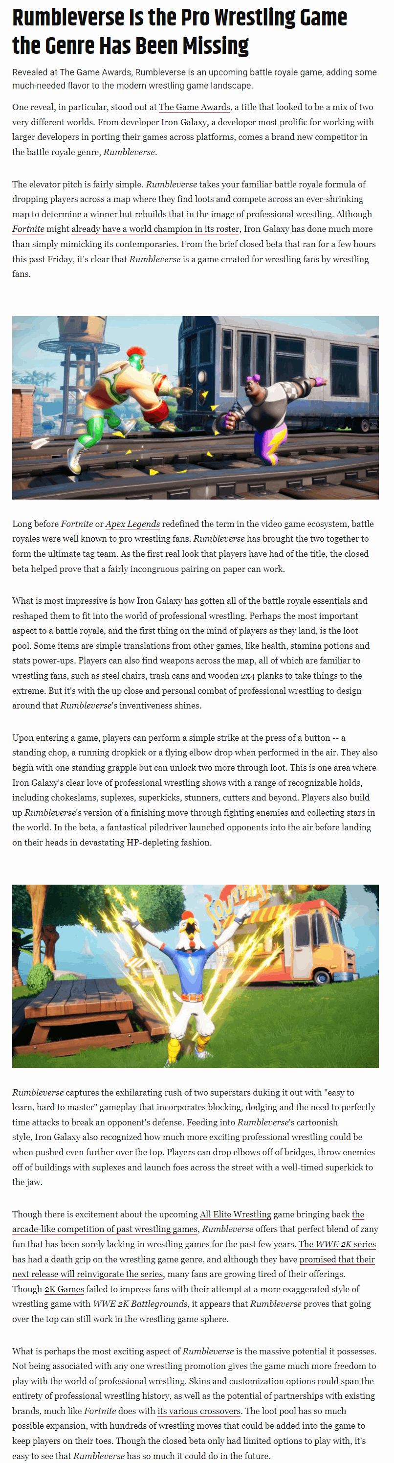 Genre Has Been Missing