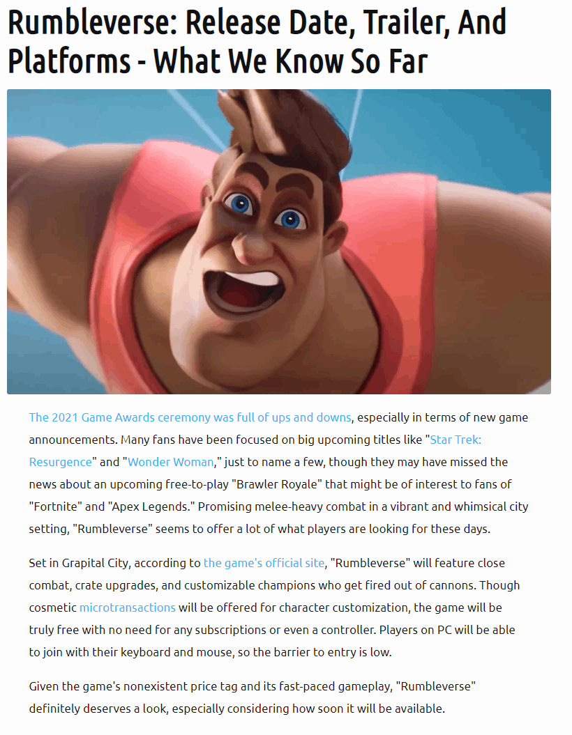 Release Date, Trailer, And Platforms - What We Know So Far