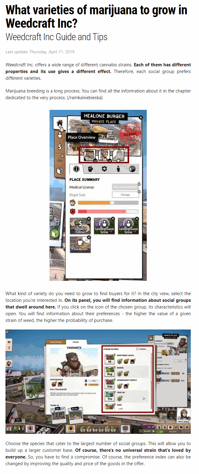 What varieties of marijuana to grow?