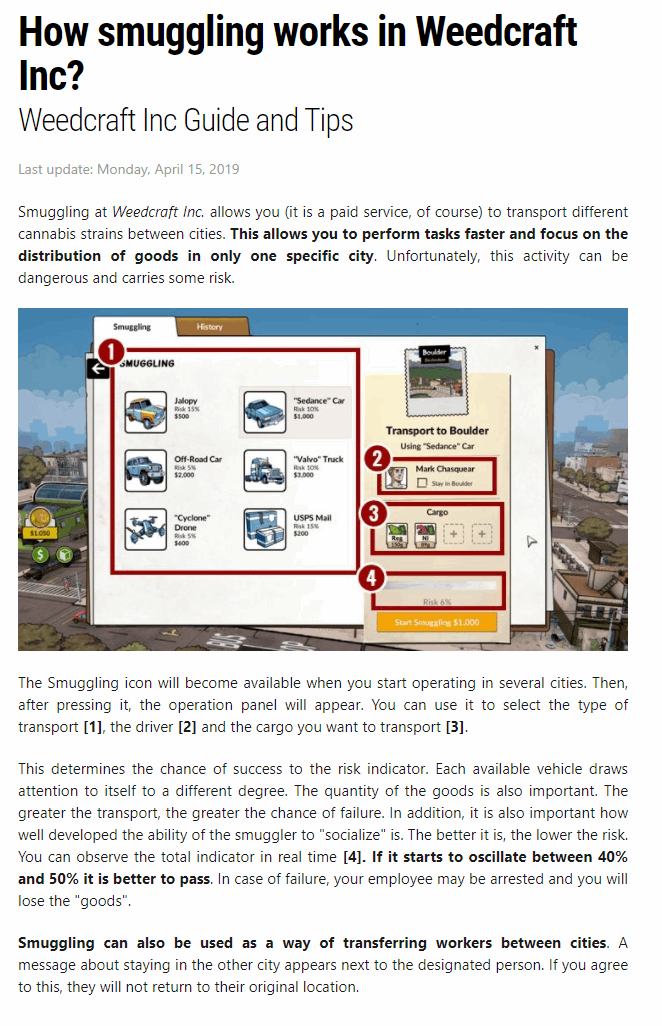 How smuggling works?