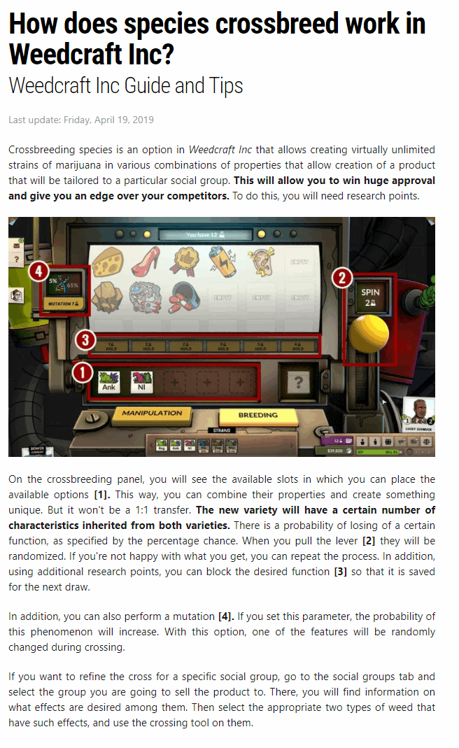 How does species crossbreed work?